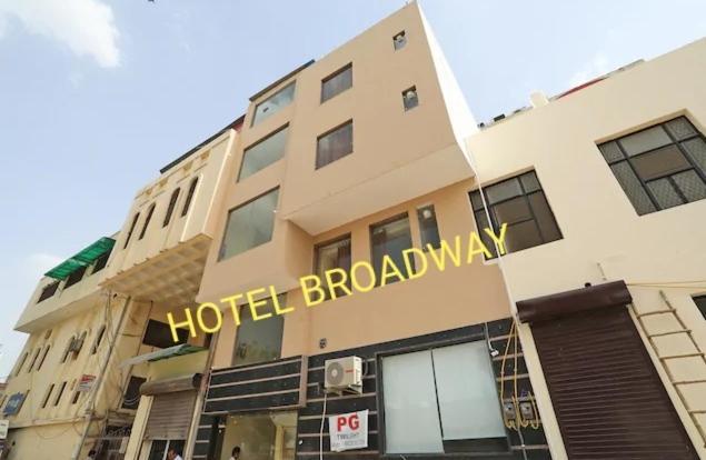 Hotel Broadway Nueva Delhi Exterior foto